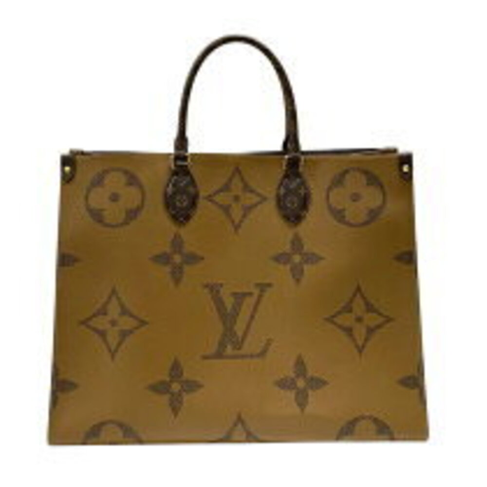Louis Vuitton Reverse On Monogram Tote Bag Go Giant Shoulder the